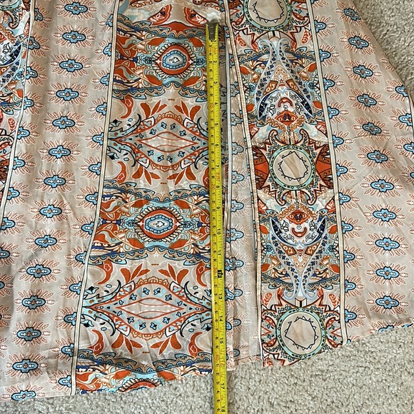 Women’s Boho Small Off-Shoulder Dress - Picture 16 of 16